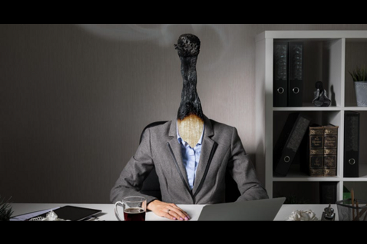 A representation of employee burnout